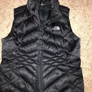 Black North Face Vest